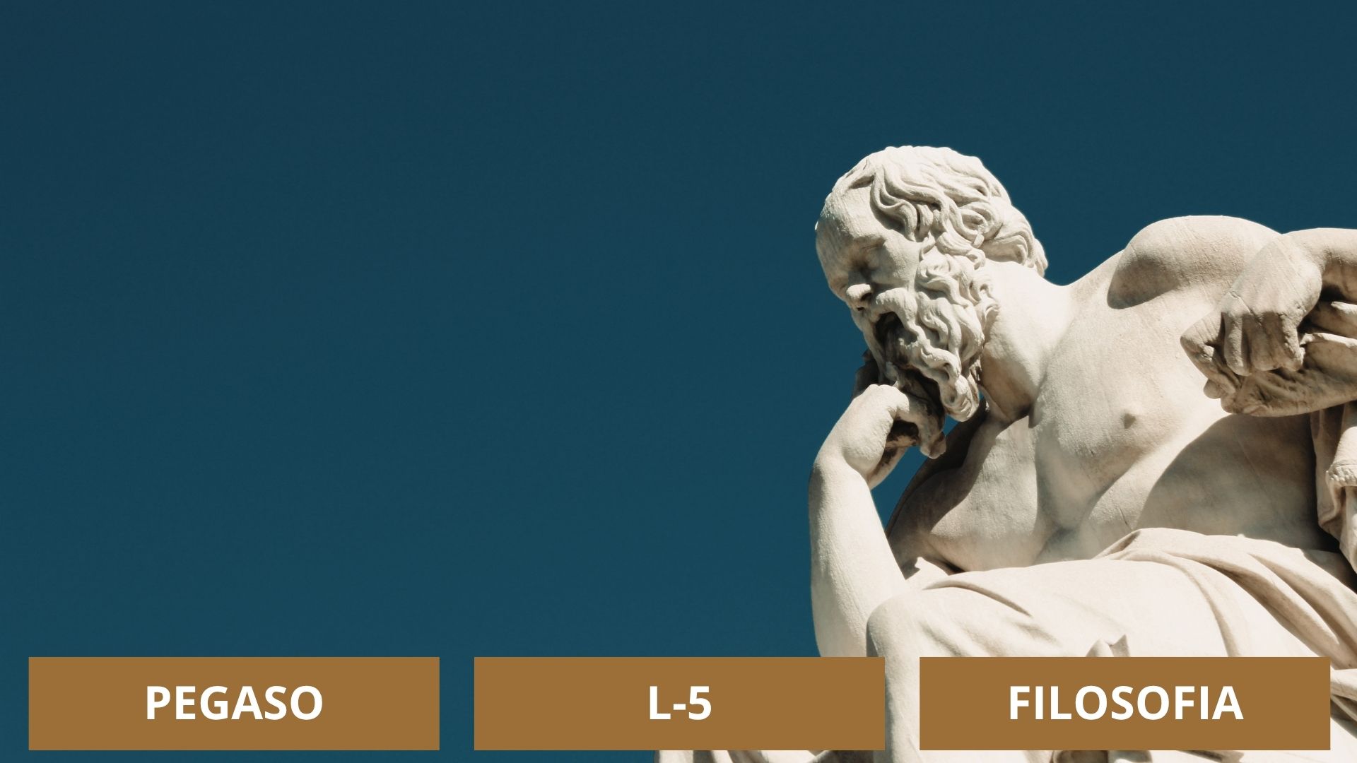 pegaso l-5 Filosofia ed Etica